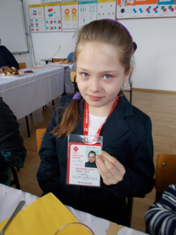 Wręczenie legitymacji członkom Szkolnego Koła Caritas