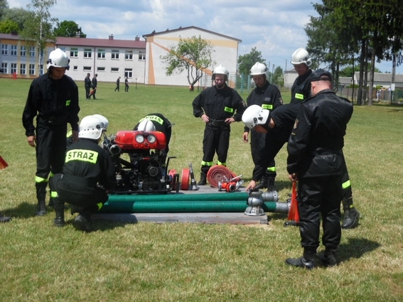 Gminne zawody sportowo-pożarnicze