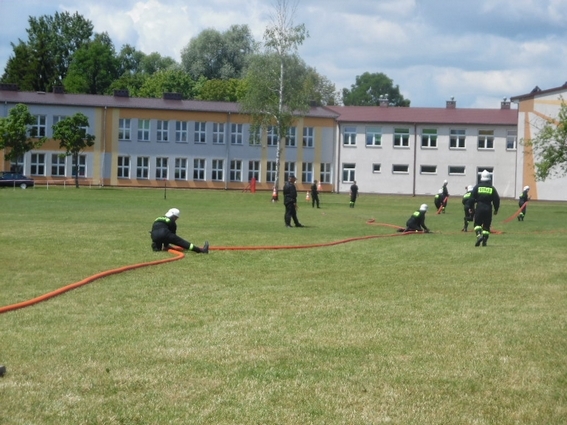 Gminne zawody sportowo-pożarnicze
