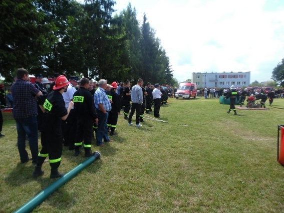 Gminne zawody sportowo-pożarnicze