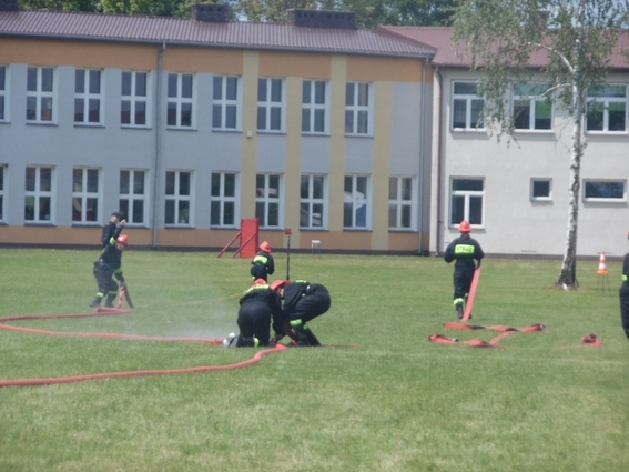 Gminne zawody sportowo-pożarnicze