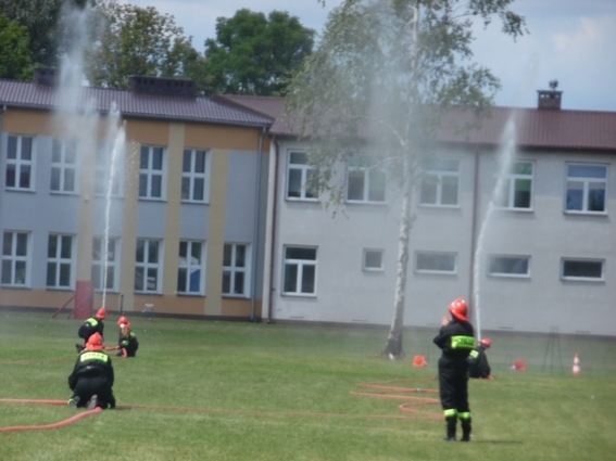 Gminne zawody sportowo-pożarnicze