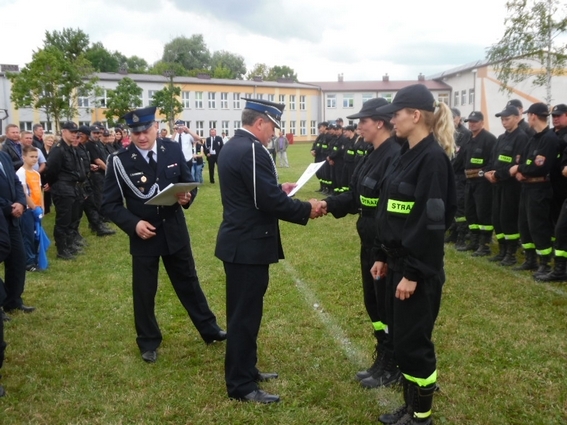 Gminne zawody sportowo-pożarnicze