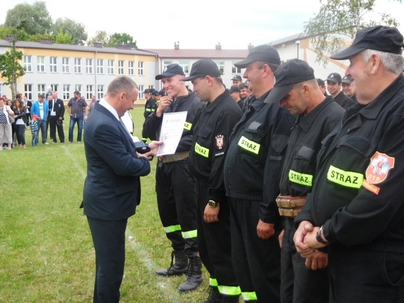 Gminne zawody sportowo-pożarnicze