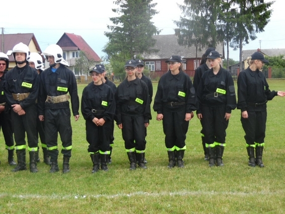 Gminne zawody sportowo-pożarnicze
