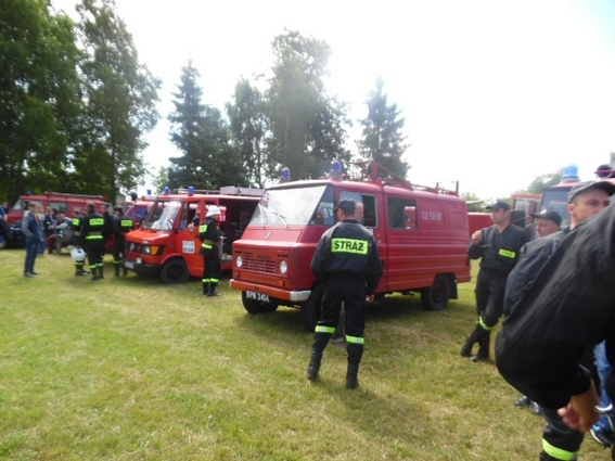 Gminne zawody sportowo-pożarnicze
