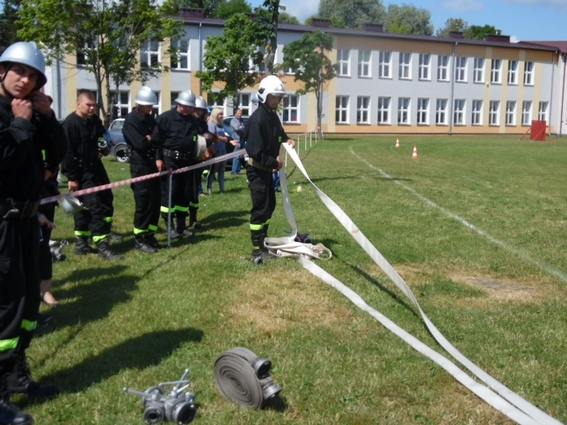 Gminne zawody sportowo-pożarnicze