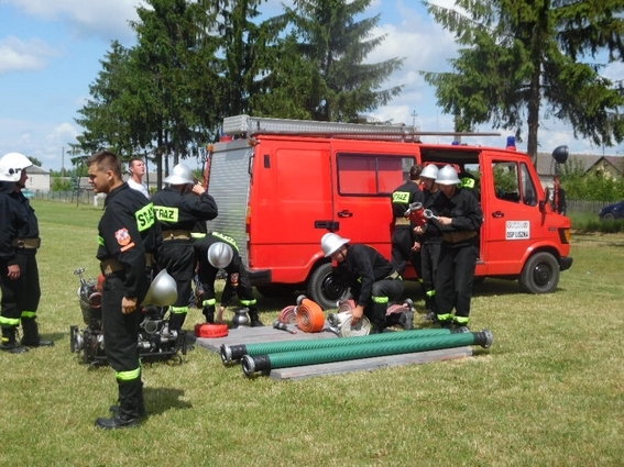 Gminne zawody sportowo-pożarnicze