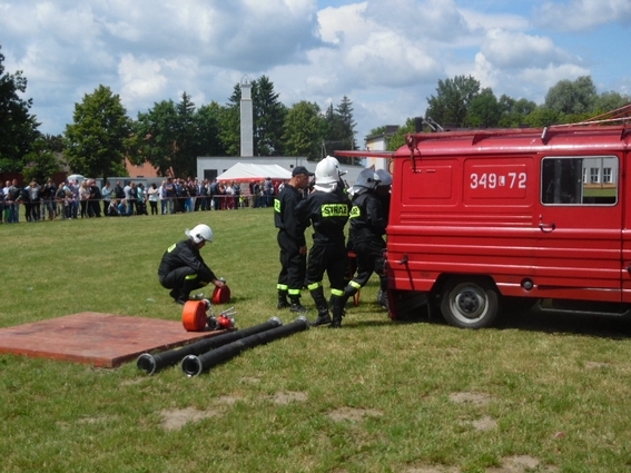 Gminne zawody sportowo-pożarnicze