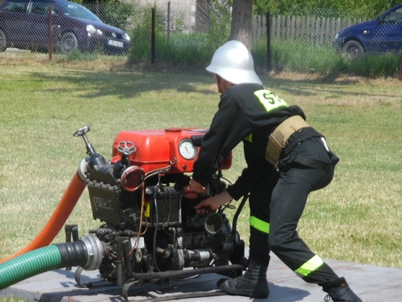 Gminne zawody sportowo-pożarnicze