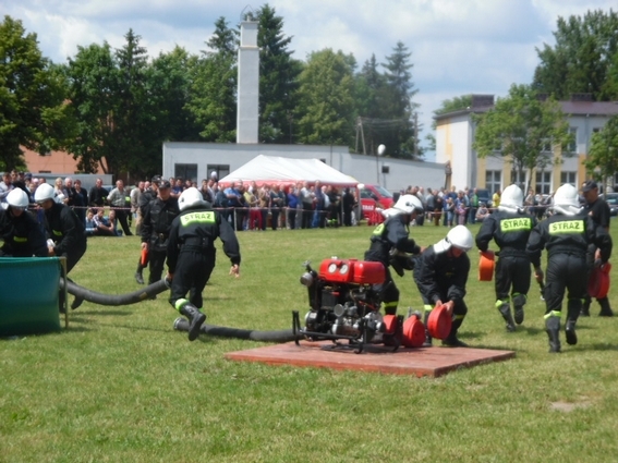 Gminne zawody sportowo-pożarnicze