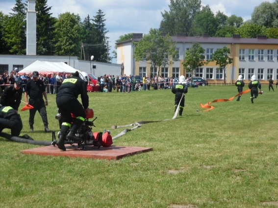 Gminne zawody sportowo-pożarnicze