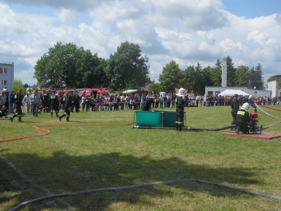 Gminne zawody sportowo-pożarnicze