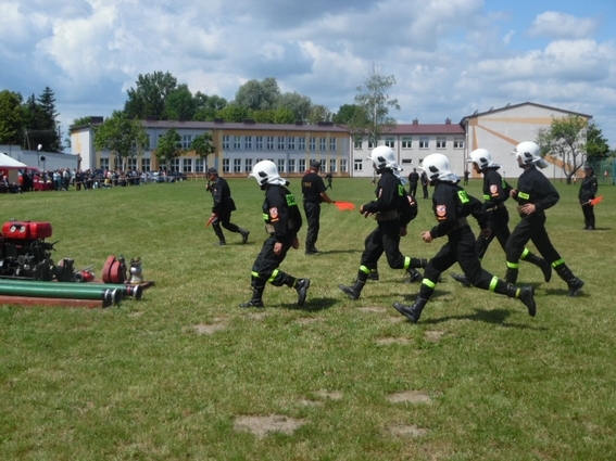 Gminne zawody sportowo-pożarnicze
